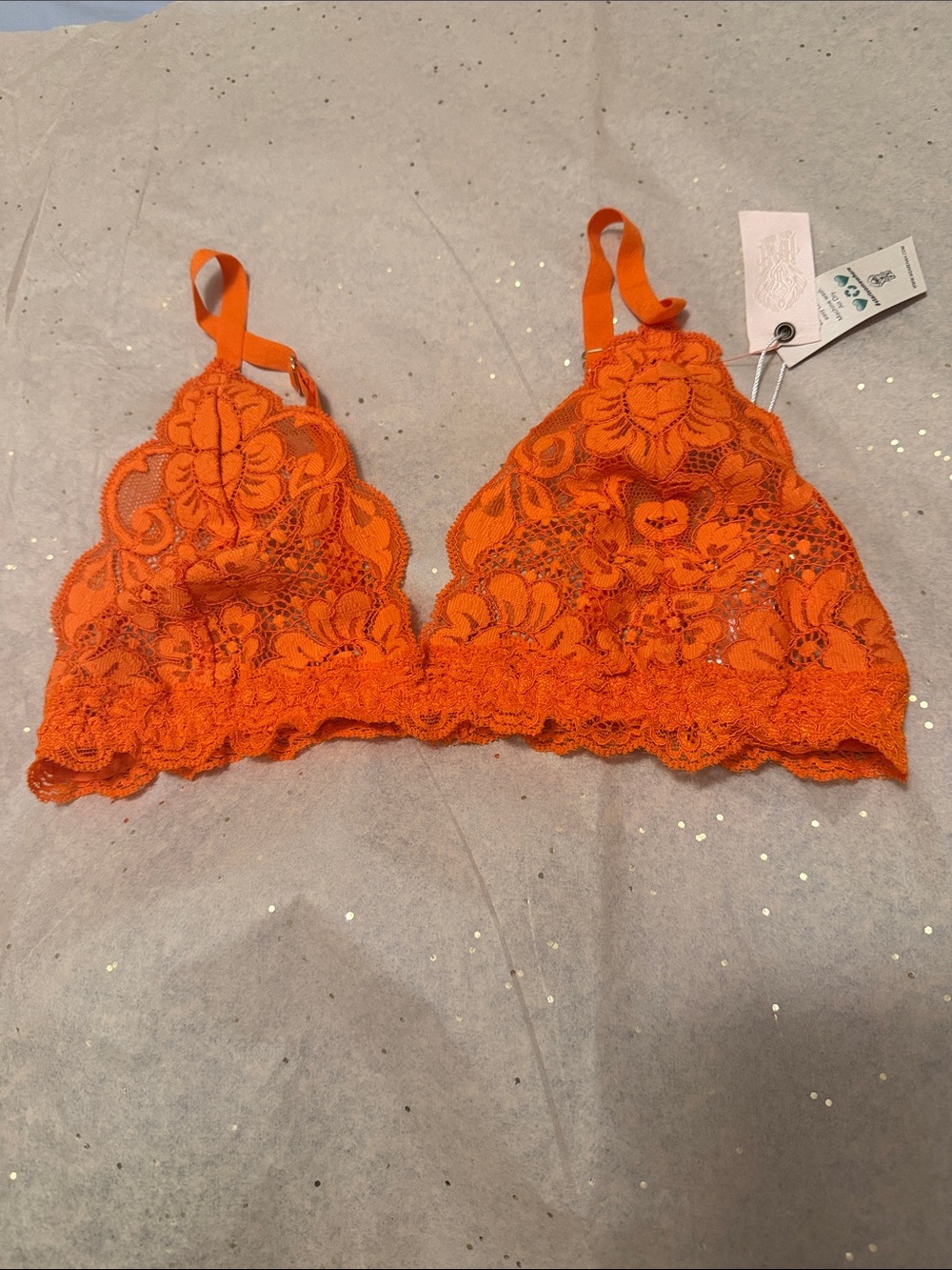 HAH Free People Chi burnt orange Bralette Small
